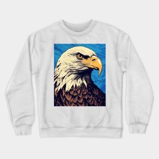 Majestic Bird of Prey Eagle Crewneck Sweatshirt